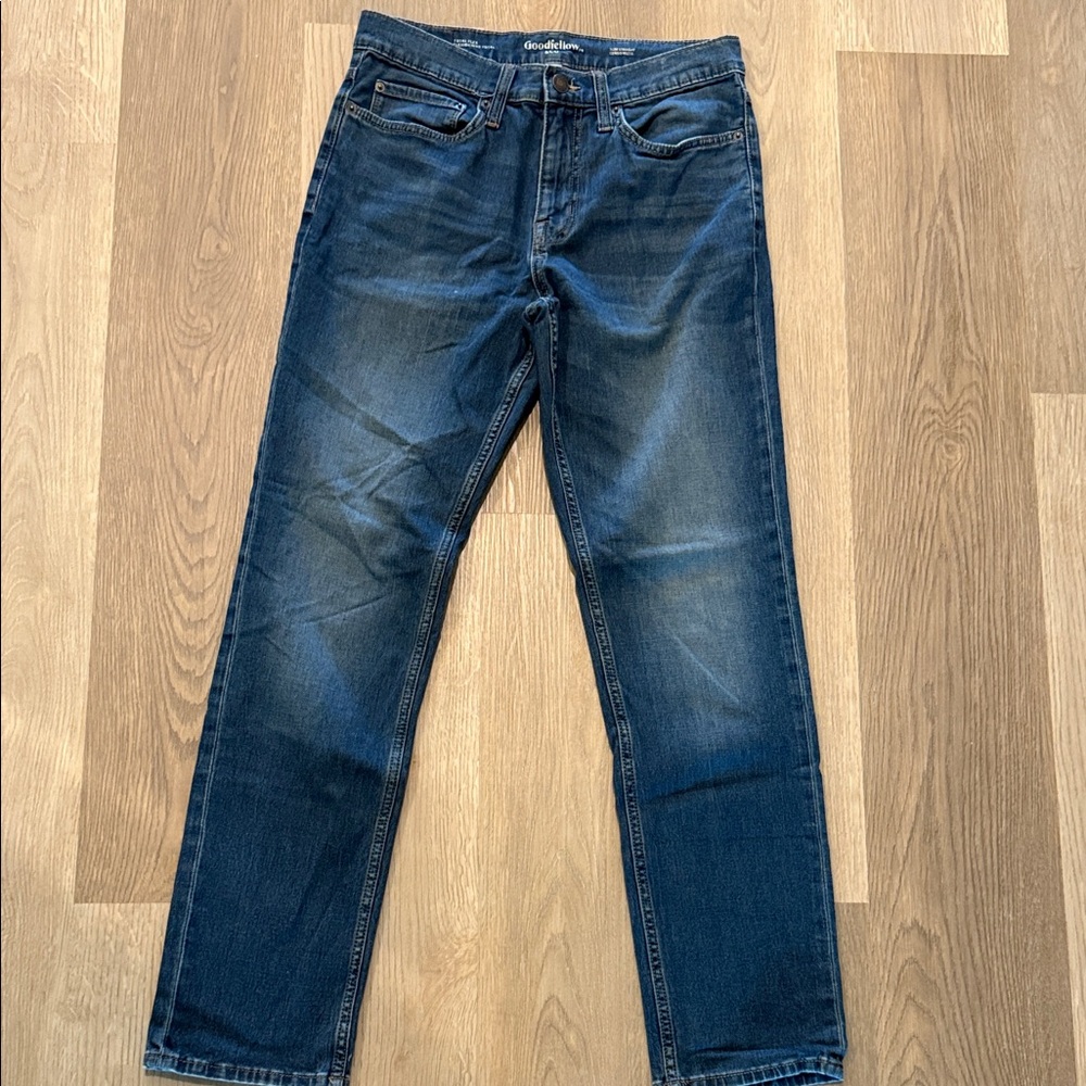 Goodfellow & Co Dark Blue Straight Jeans